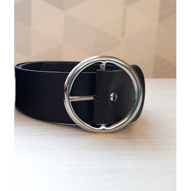 Ikat Pinggang Wanita GARAF Ikat Pinggang Wanita Ring Belt RING BESAR - SILVER(C0N8) Ikat Pinggang Wa