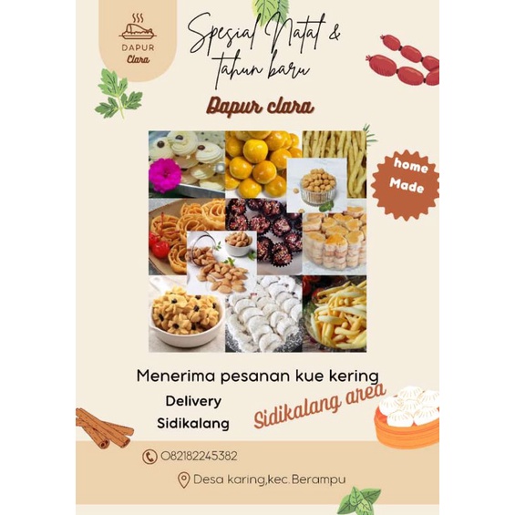 

Berbagai Jenis Kue Keringg Natal & Tahun Baru