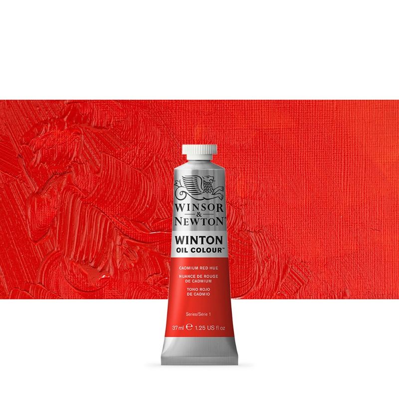 

WINTON OIL COLOUR 37 ML CADMIUM RED HUE WINSOR & NEWTON