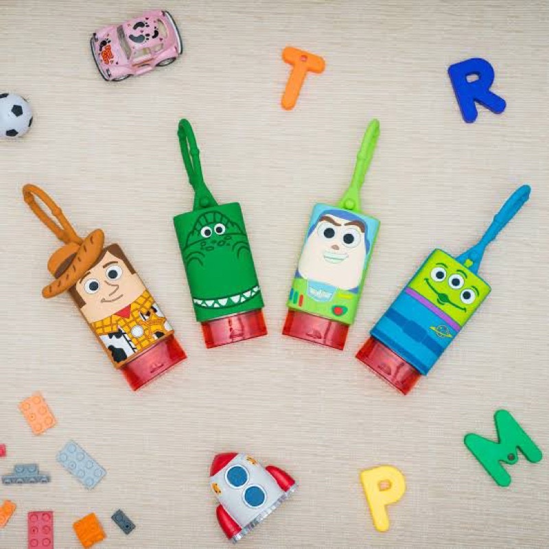 Hand Sanitizer Lifebuoy Disney Pixar Toy Story / Hand Sanitizer Buzz Lightyear/Woody/Alien Silicone