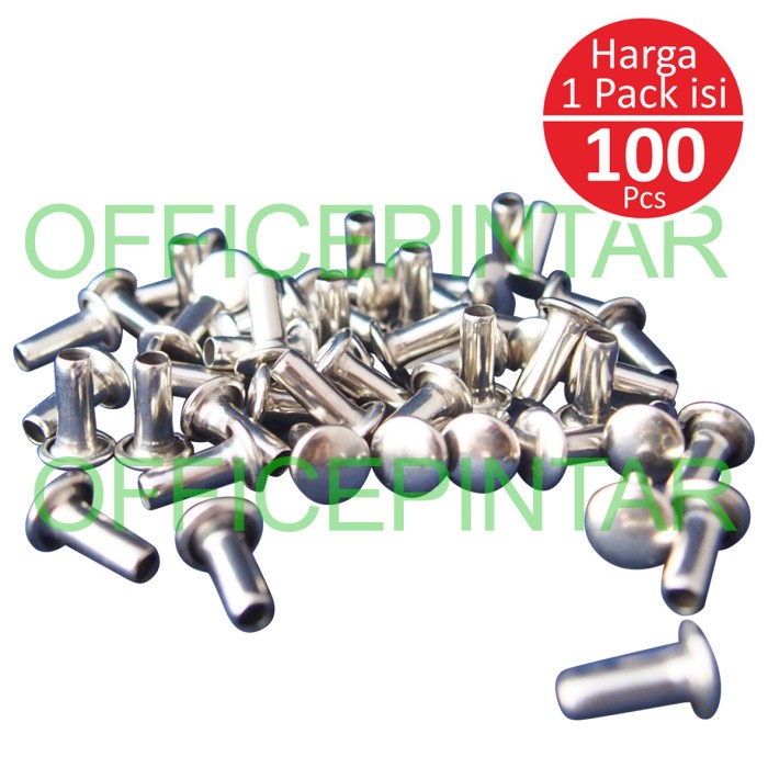 

[OFFICE] PAKU RIVET RING MEKANIK 8X10 PACK 100 PCS