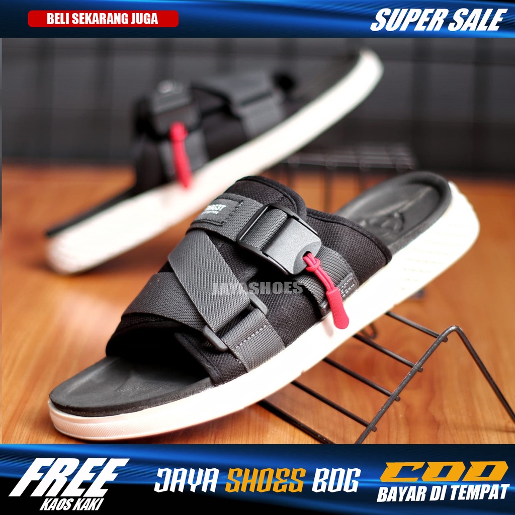 WILSON Sandal Slide Pria Casual Sandal Pria Slip On Original Distro Simple Murah Trendy Kekinian