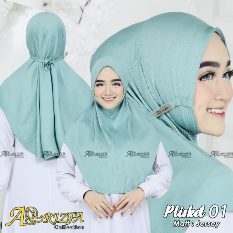 Hijab instan jersey MARYAM PLISKET Ori Arrizfa