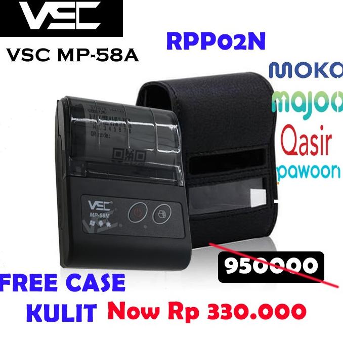 Promo MINI THERMAL MOBILE PRINTER BLUETOOTH HPM-200SUPPORT MOKAPOS RPP02N