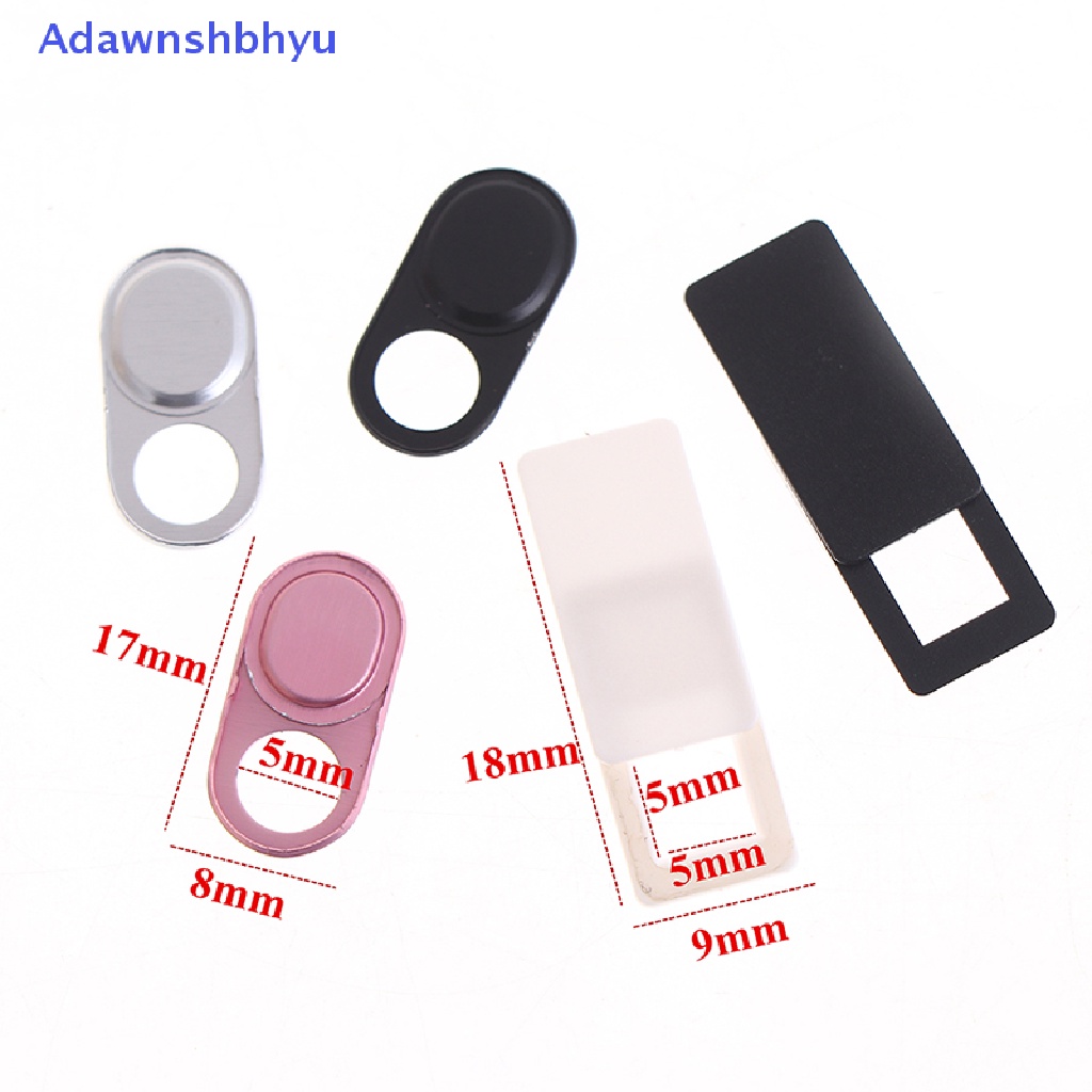 Adhyu WebCam Cover Rana Slider Penutup Kamera Plastik Untuk pad Phone PC Laptop ID