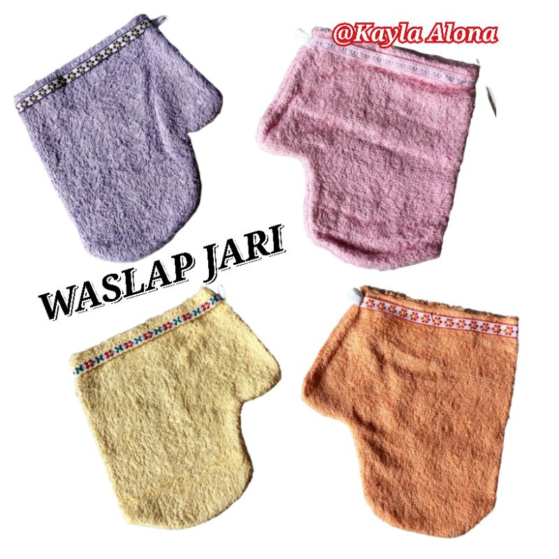 WASLAP JARI Bahan : Handuk Tebal