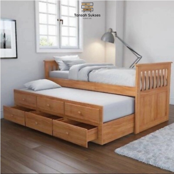 DIPAN SORONG LACI TEMPAT TIDUR 140X200 BERKUALITAS BEST SELLER