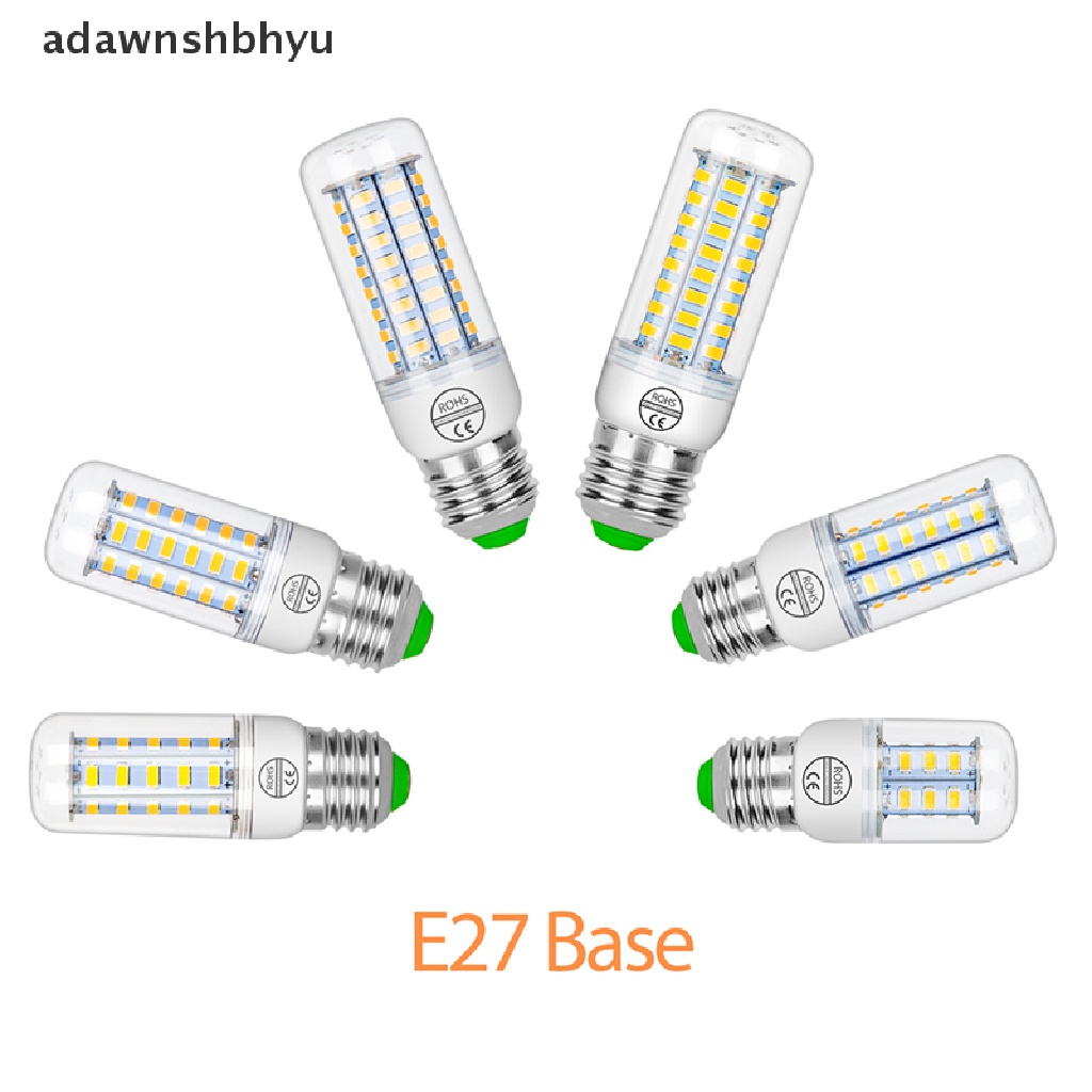 Lampu Bohlam Jagung LED adawnshbhyu E27 E14 7W 9W 12W 15W 20W 25W 5730 SMD Lampu Bohlam Jagung warm white ID