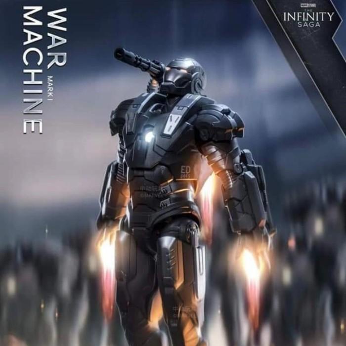 ZDToys Avengers Ironman 2 ZD Toys War Machine Mark 1 Infinity Figure
