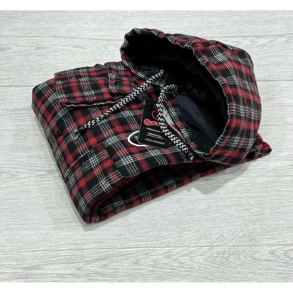 (BISA COD) KEMEJA FLANEL HOODIE PANJANG - KEMEJA HOODIE PREMIUM PANJANG PRIA - HOODIE KEMEJA BERTUDUNG FLANEL PRIA LENGAN