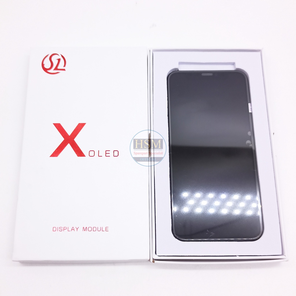 LCD IPHONE X SL OLED FULLSET TOUCHSCREEN ORI OEM