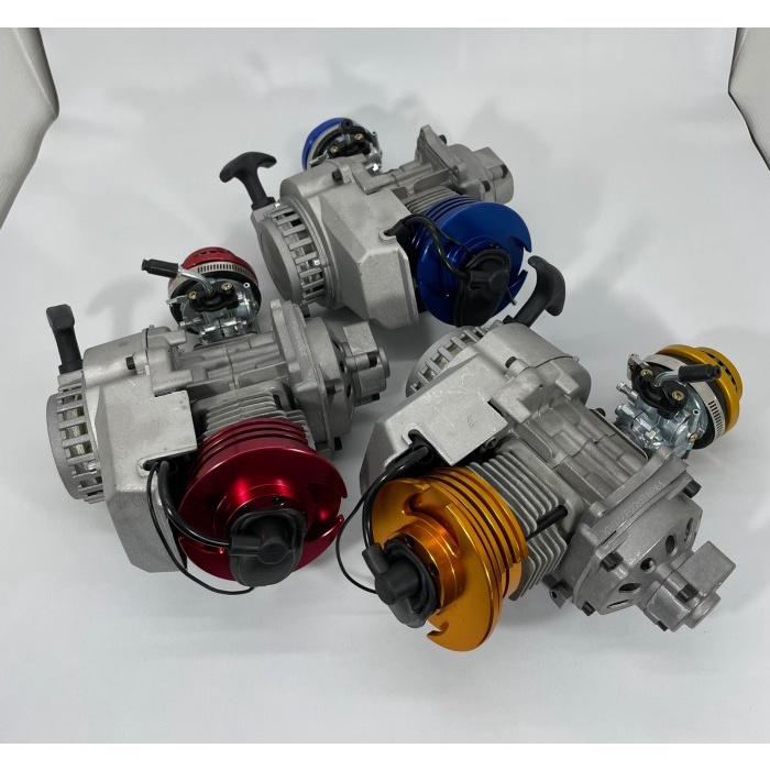 Engine - Mesin Racing 44-6 Head Cnc Mini Gp - Scooter 50Cc 2Tak #Original