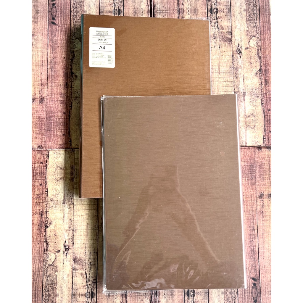 Map Binder Premium Wengu FPHY001 A4 Hard Cover  - Binder Note Bonus Loose Leaf dan Divider - Binder File