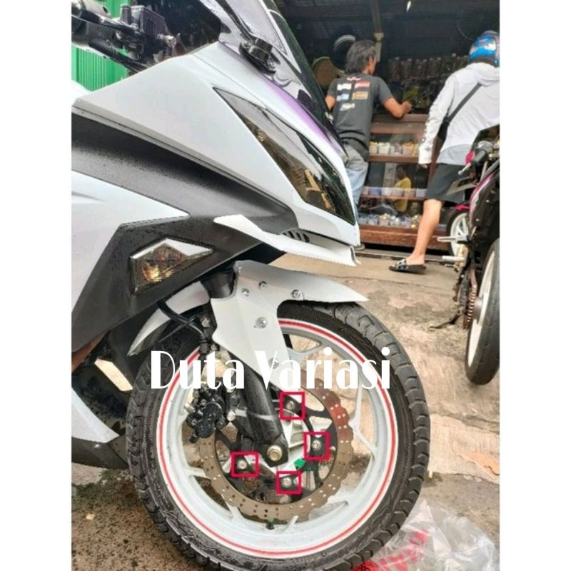 NACOM DV BAUT CAKRAM DEPAN NINJA 250 FI