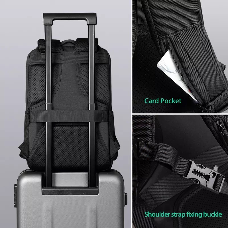 Mark Ryden MR9809 Tas Ransel Backpack Laptop Waterproof 15.6 Inch USB