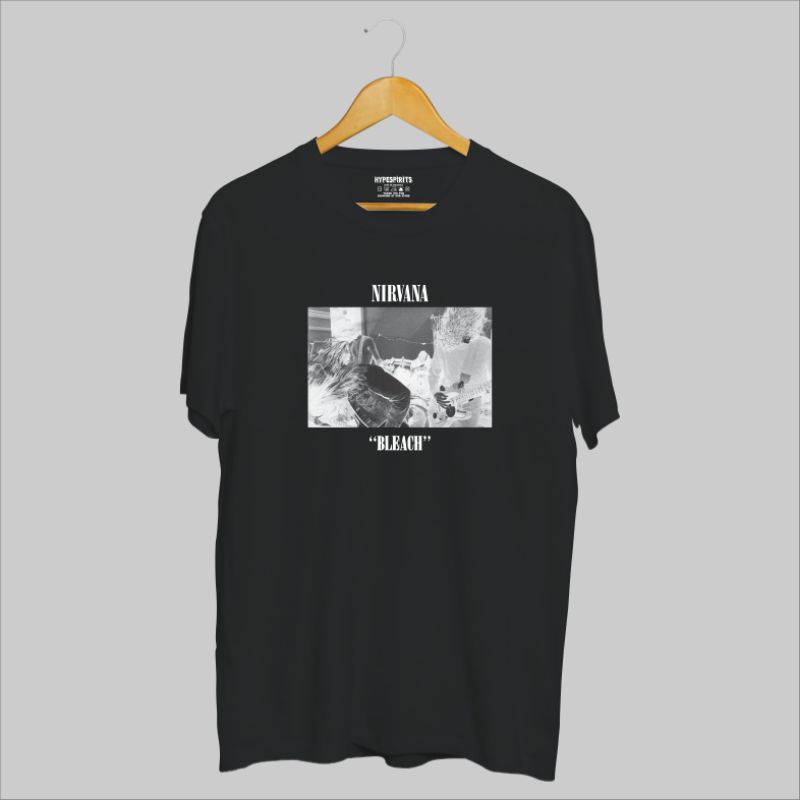 KAOS BAND NIRVANA BLEACH / T-SHIRT BAND NIRVANA BLEACH / KAOS DISTRO / KAOS PRIA WANITA UNISEX