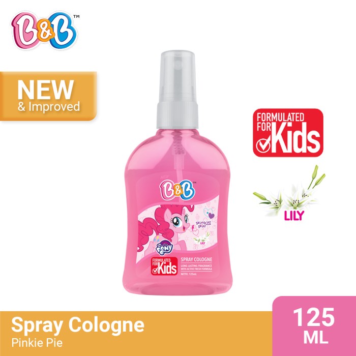 Spray Cologne B&amp;B My Little pony / Justice League / Barbie 125ml