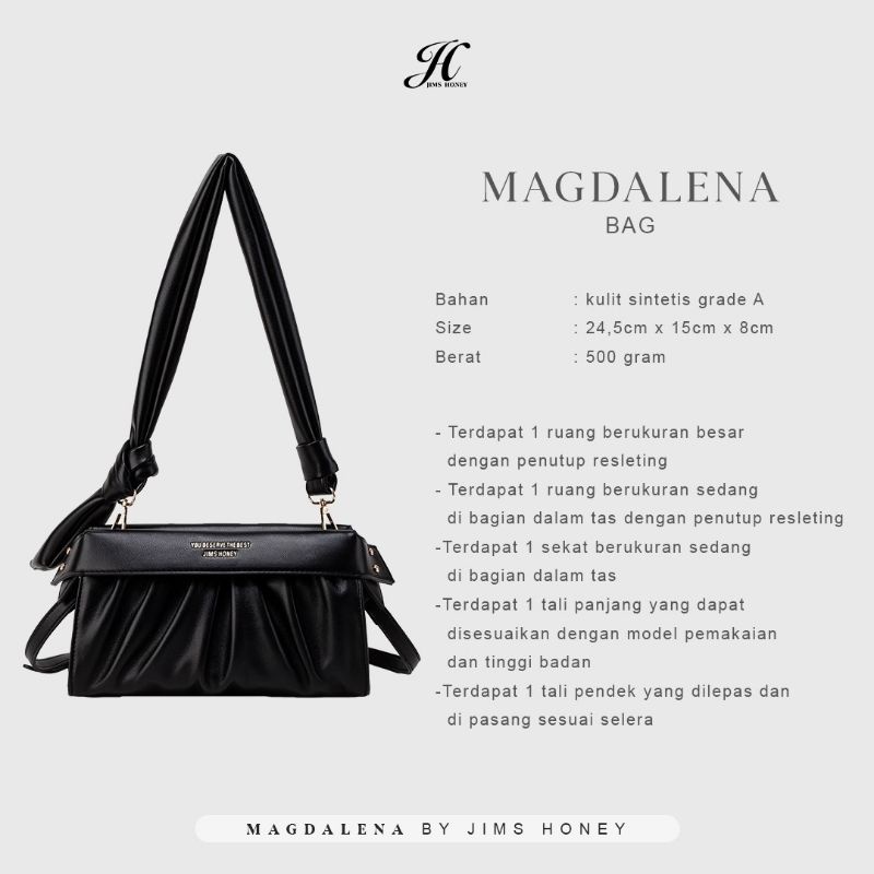 Magdalena bag tas selempang wanita murah import jims honey realpic cod sling bag official store