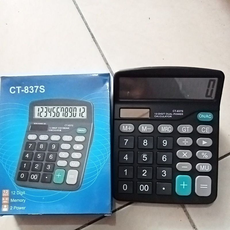 

☑️COD kalkulator CT-837S