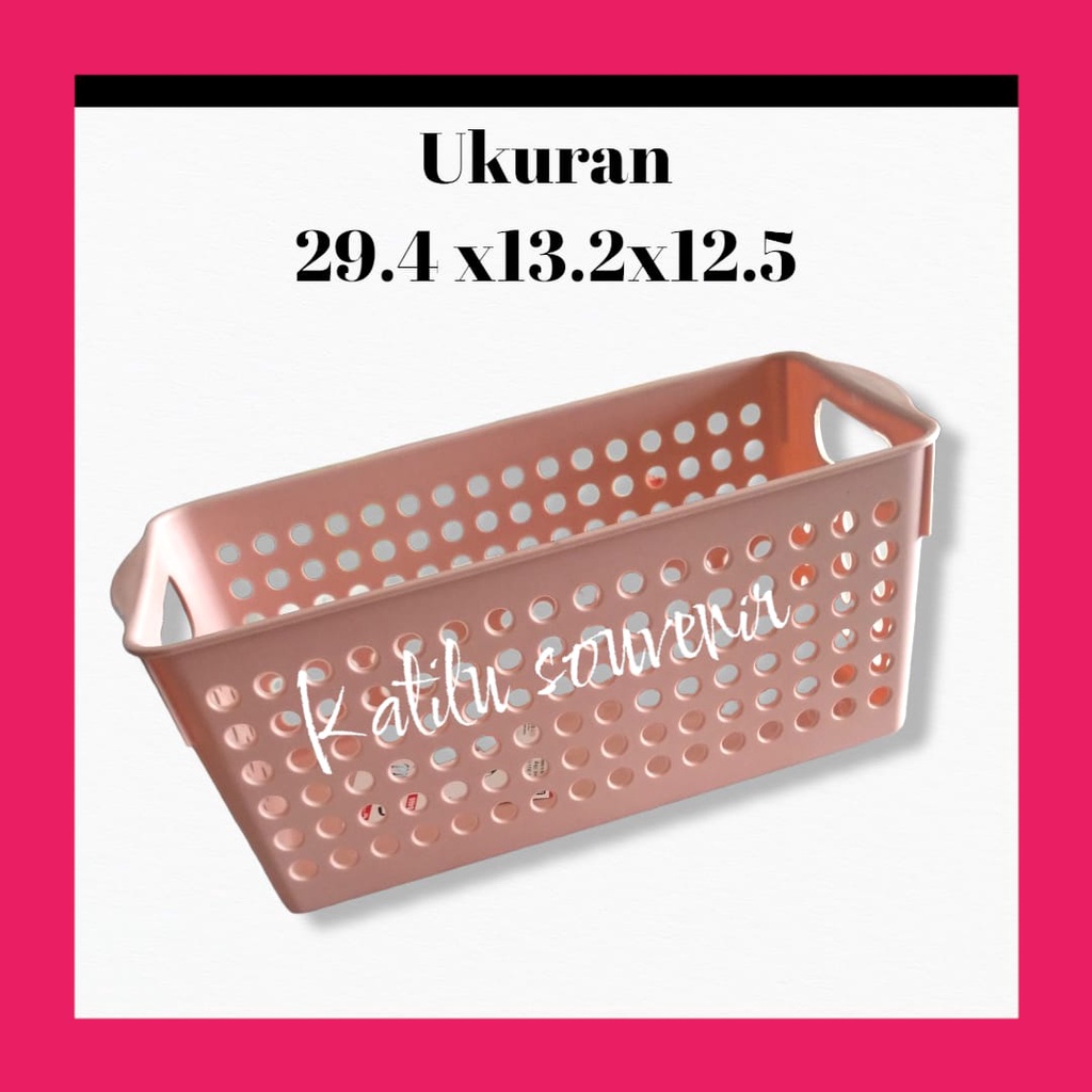 Keranjang Serbaguna Emerald / Tempat penyimpanan / Container Box Kotak snack ULANG TAHUN