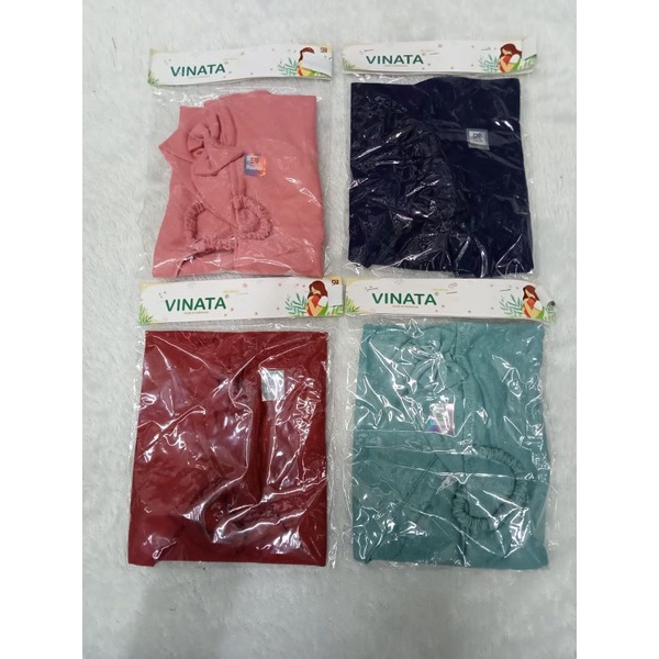 Vinata Jilbab/Hijab Bayi Warna Polos