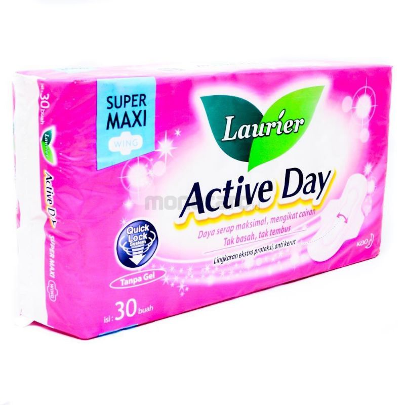 Laurier active day super Maxi wing isi 30
