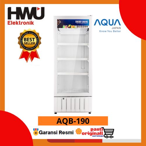 AQUA AQB190 SHOWCASE DISPLAY COOLER 180L AQB-190
