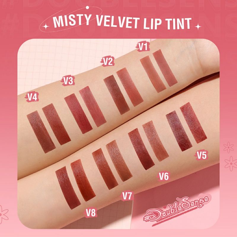 Pinkflash Dual Ended Matte Lipstick Liquid Lipgloss Velvet Tint 2in1