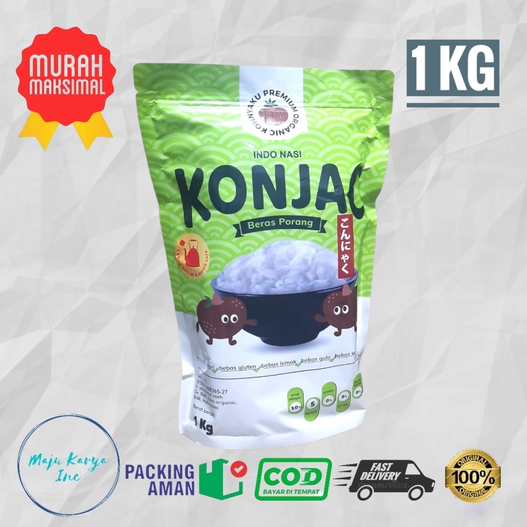 Konjac Rice Shirataki Rice Beras Porang 1 kg