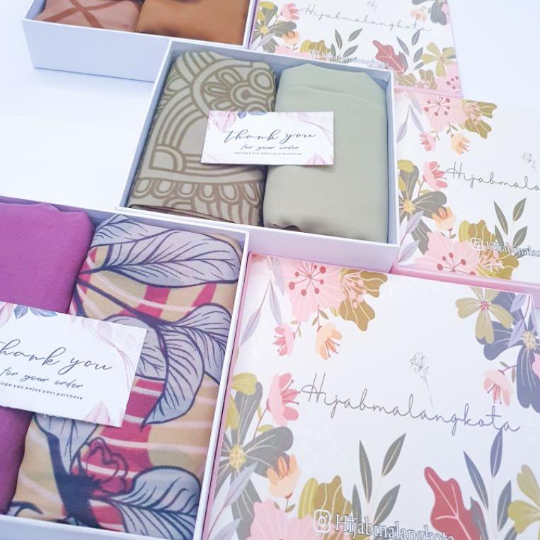

NEW HAMPERS HIJAB PREMIUM BOX EXCLUSIVE HARDBOX BY HIJABMALANGKOTA/ HAMPERS LEBARAN / KADO HIJAB PREMIUM ♬ 875