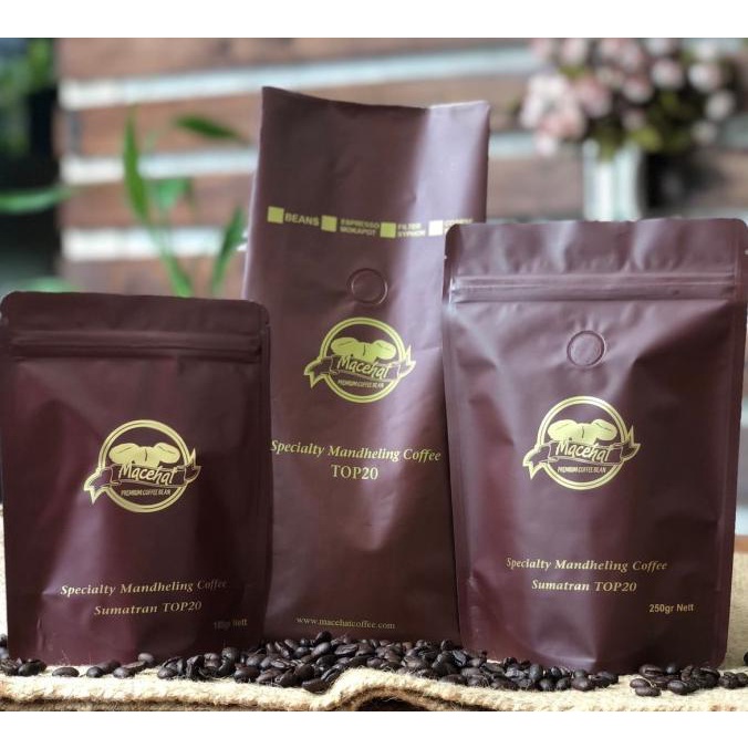 

[BISA COD] Macehat Coffee / Kopi Sumatran Top20 1.000gr / 1kg