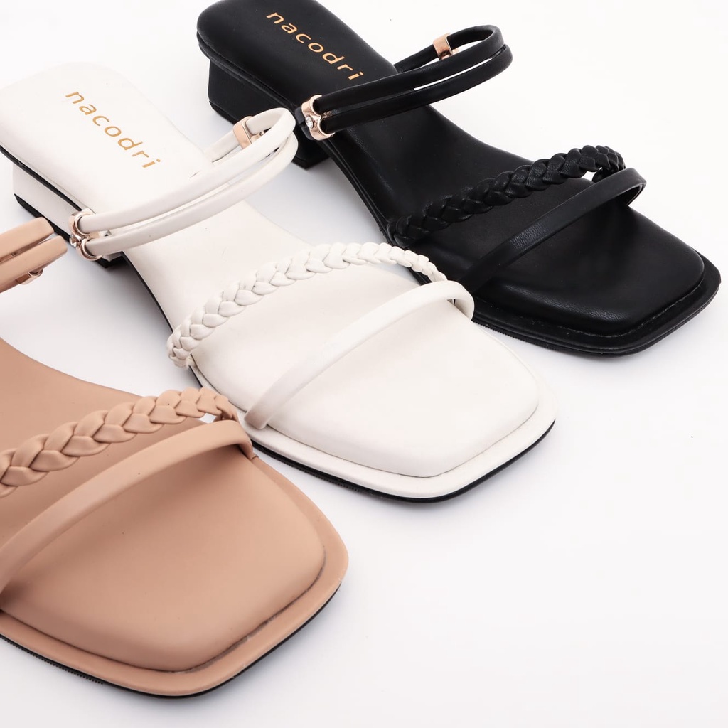 nacodri REINA sandal tali wanita heels 3cm