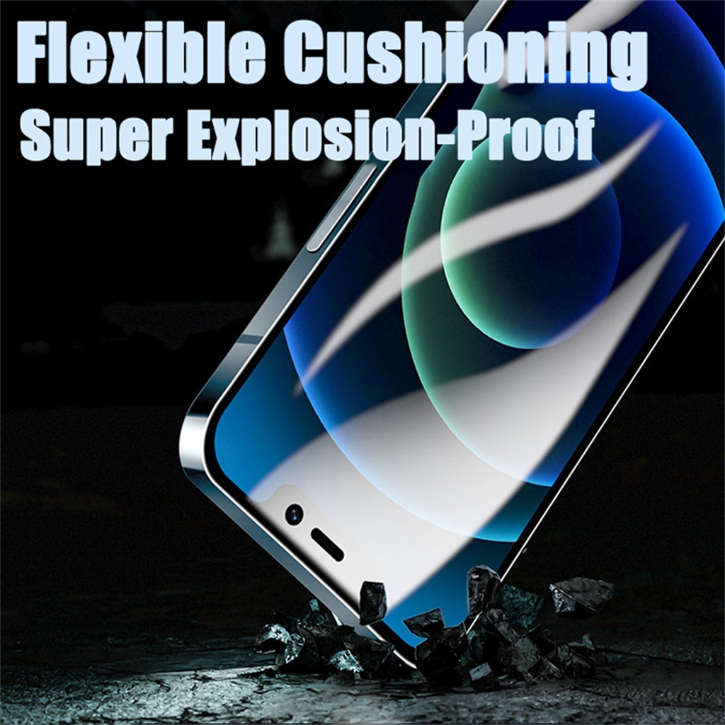 Film shock Belakang Full coverage Untuk iPhone 14 Pro Max Plus 13 12 11 Pro Max mini X/Xs Max XR 7/8 Plus SE2020 Screen saver Soft hydrogel film Pengganti Kaca film Pelindung