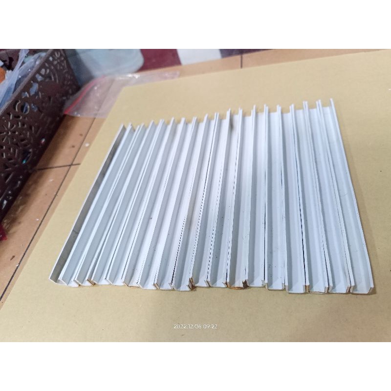 Kanal u miniatur truk bahan pvc