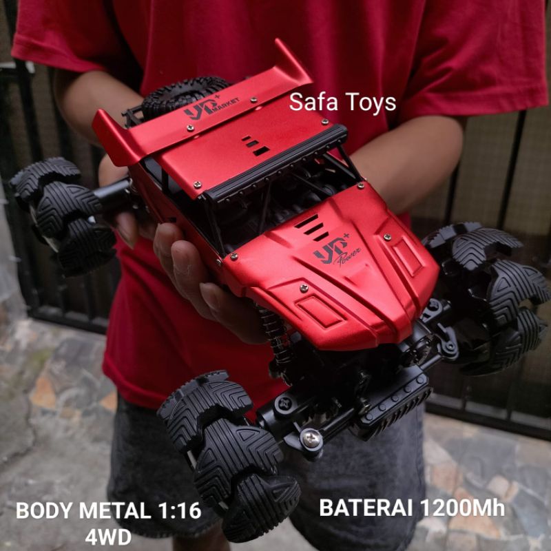 Mobil RC Remote Control Off-Road Rock Crawler Body Metal 1:16