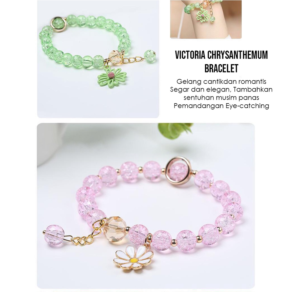 BTS-BC2552B TINO Gelang Rumbai Butterfly Kristal Korea Wanita Gadis Gelang Perhiasan Aksesoris/Gelang Wanita Kupu-kupu