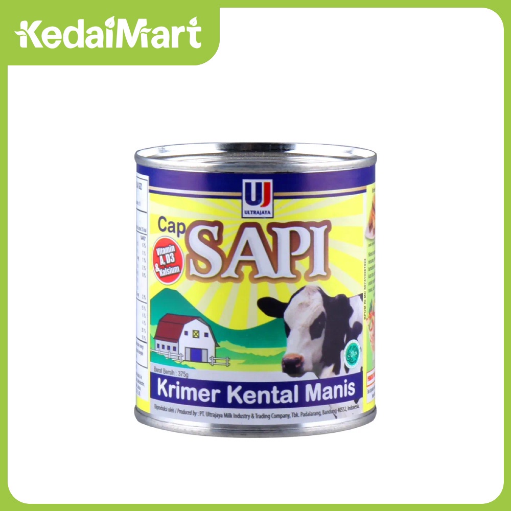 

Krimer Kental Manis Cap Sapi Kaleng 375 Gram