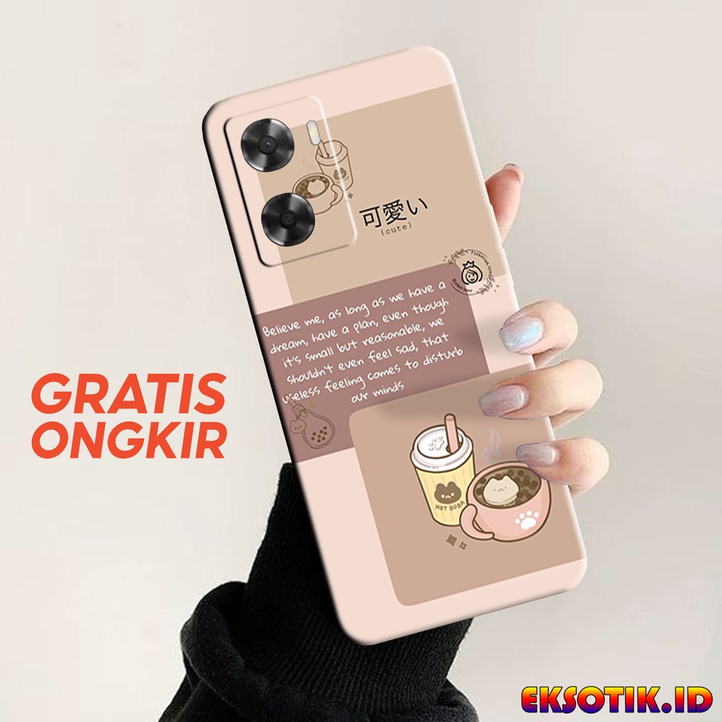 Case Oppo A57 2022 - Eksotik.id - Casing Oppo A57 2022 - Case Kartun Lucu - Skin Handphone - Silikon
