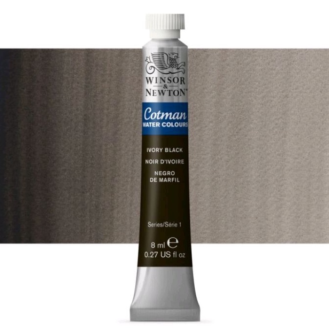 

COTMAN WATERCOLOUR 8 ML IVORY BLACK WINSOR & NEWTON