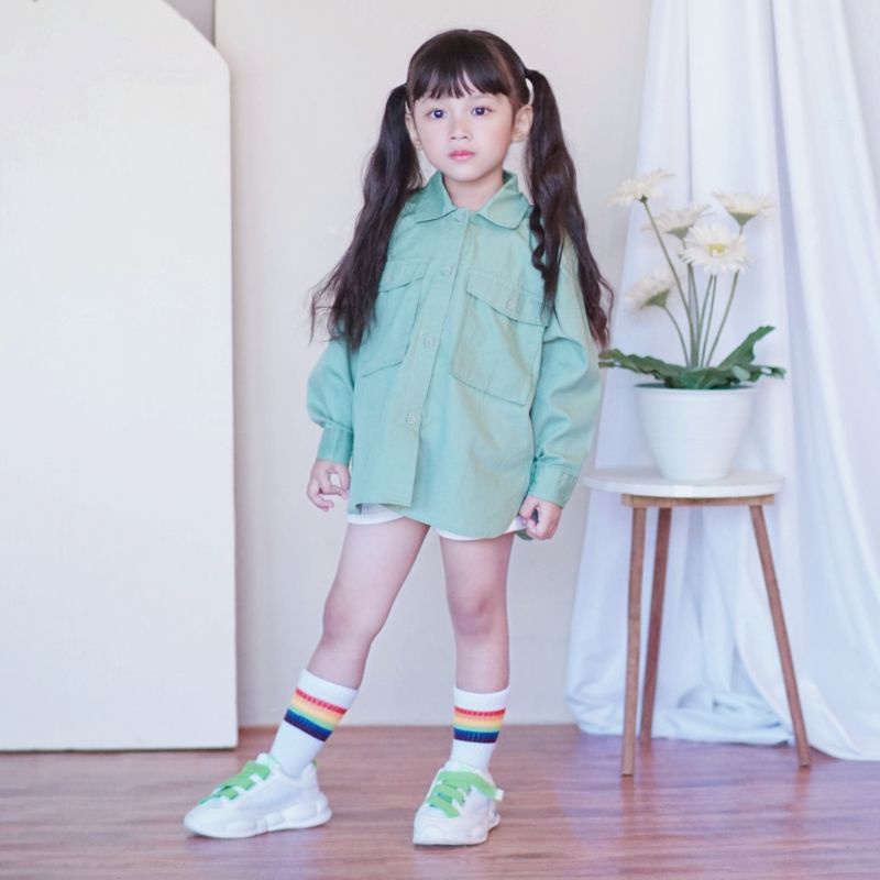 Ready ‼️ Kemeja Oversized Dewasa &amp; Anak by Bigbugs