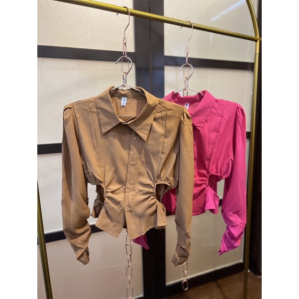 Kemeja Crop Top Bangkok