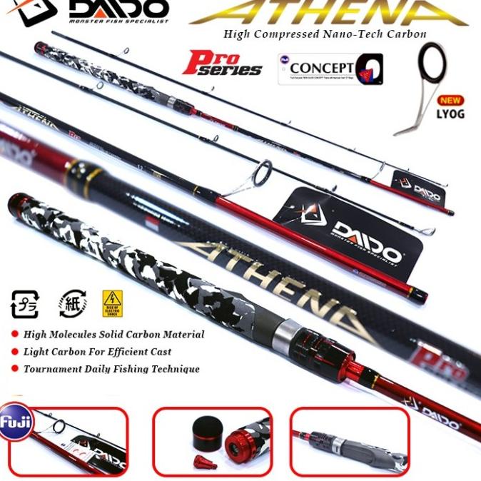 [Bayar DiTempat] JORAN DAIDO ATHENA PRO SERIES CARBON SOLID 150CM 165CM 180CM