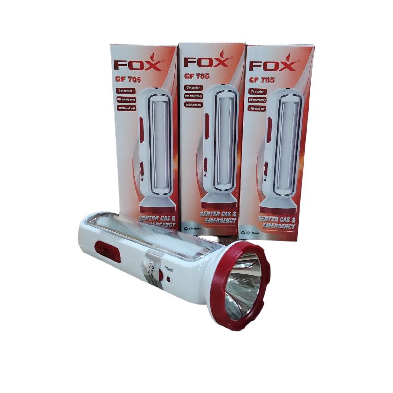 senter emergency led fox GF 705