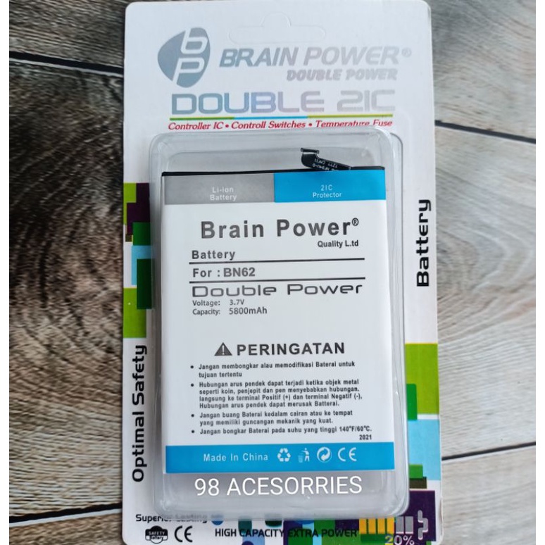 Batre Batre batre /  Poco M3 Redmi 9t Bn -62 Doubel Power