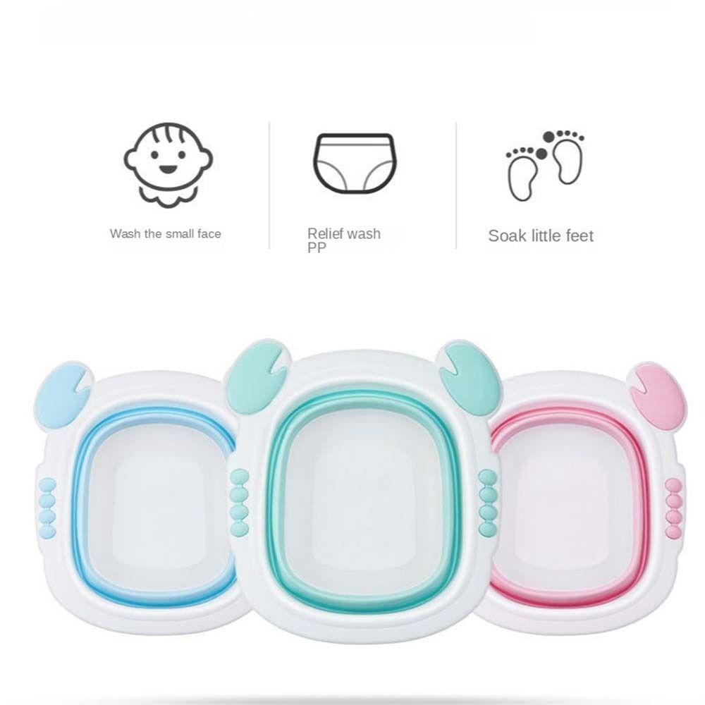 Needway Wastafel Anak Kreatif Perlengkapan Mandi Produk Bayi Travel Travel Wash Basin Newborn Wastafel Lipat