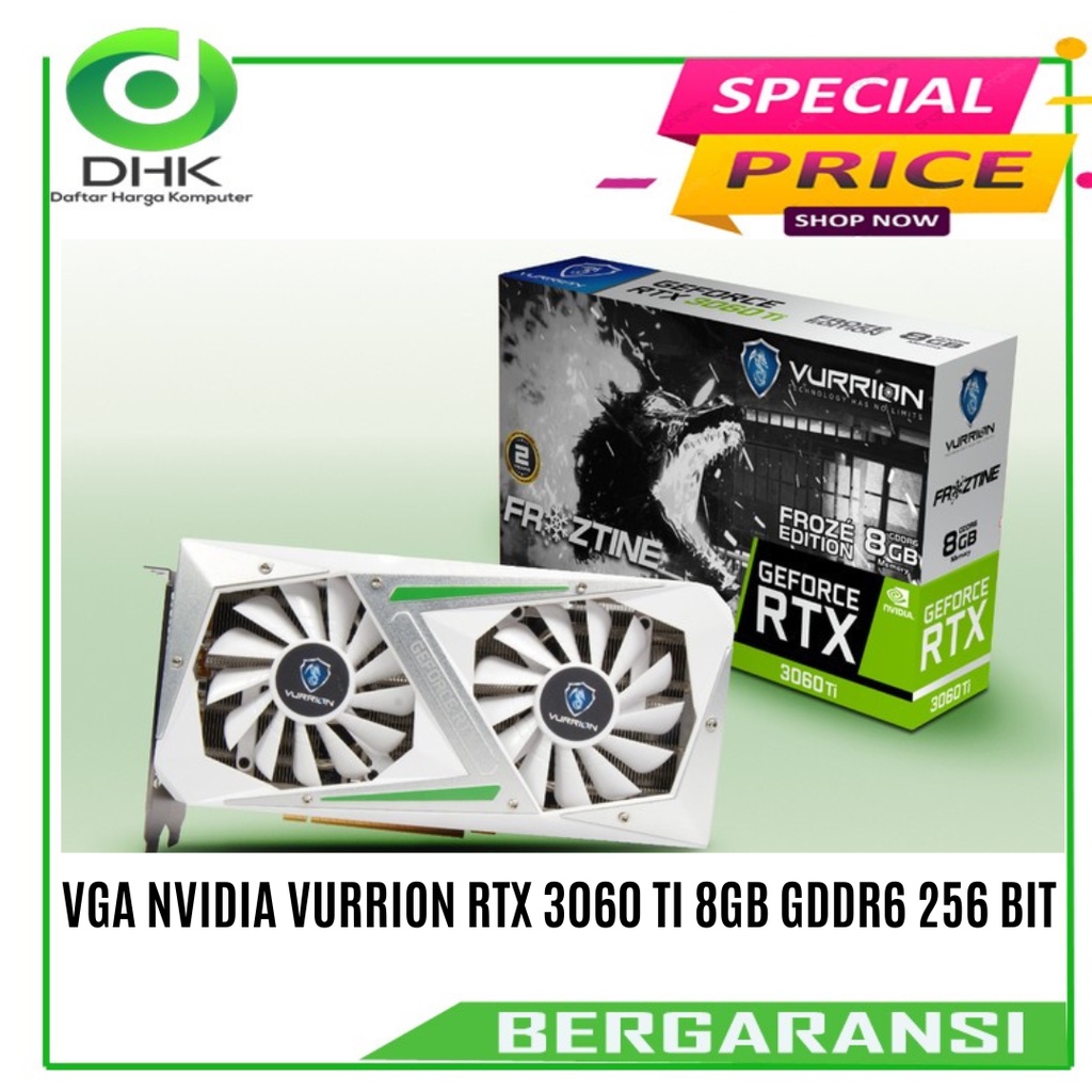 VGA NVIDIA VURRION RTX 3060 TI 8GB GDDR6 256 BIT