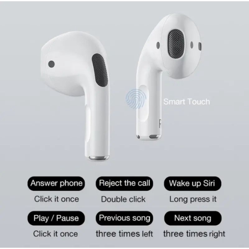 PRO 4 HEADSET BLUETOOTH WIRELESS TWS - EARPHONE BLUETOOTH WIRELESS