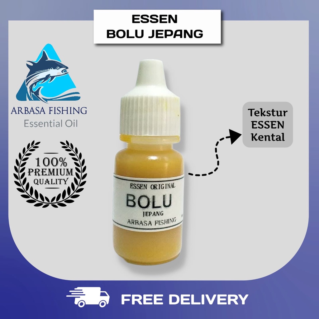 Essen Original Bolu Jepang Untuk Umpan Ikan Mas | isi 15ml | Umpan Pancing