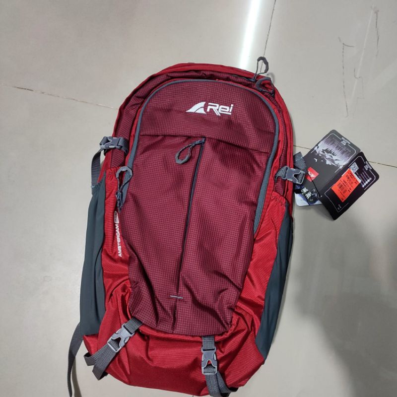 Tas Ransel Rei Amsterdam 25L USB Original+Raincover