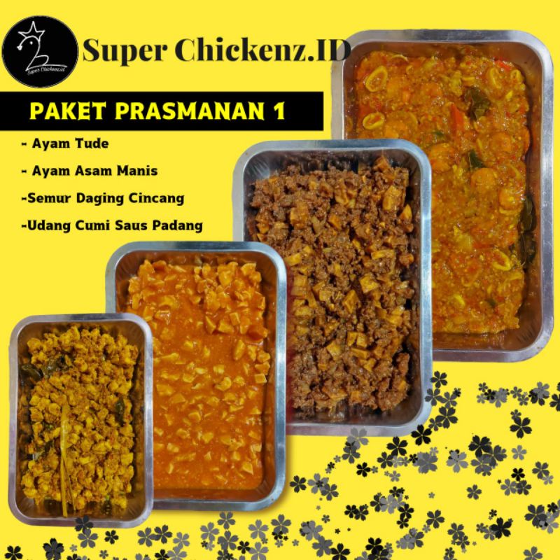 

menu paket prasmanan premium